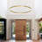 Stockham 1-Light Chandelier Round Circle LED Kitchen Island Pendant Remote Dimming-88581881-88581882
