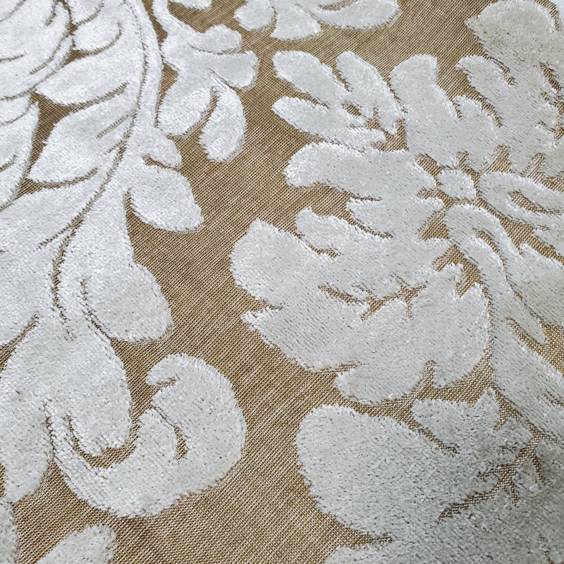 Ensemble de 2 coussins en jacquard, Beige