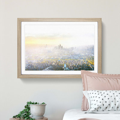 London Skyline in the Summer - Picture Frame Painting Print