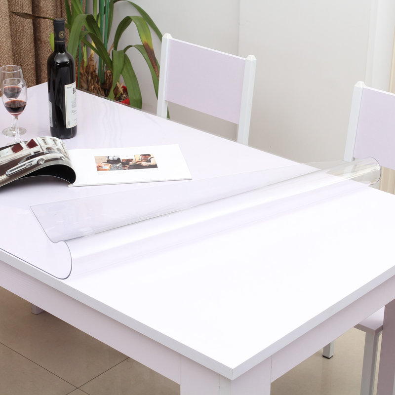 Protecteur de table de couleur unie, L 60 po x l 36 po