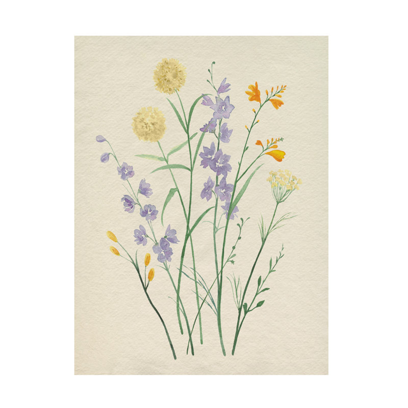 «Modern and Contemporary Eden Pressed I On Canvas» par Grace Popp, H 19 po x l 14 po x P 2 po