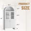 Armoire de rangement Arch avec éclairage DEL-158290399