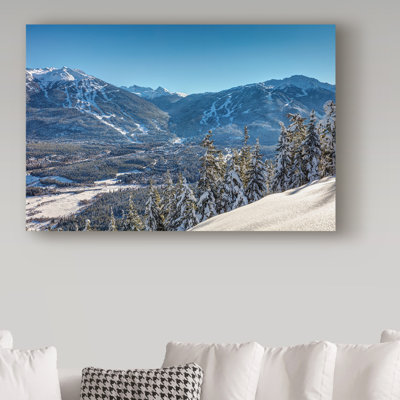 Fabrizzio 'Whistler Blackcomb' Photographic Print on Wrapped Canvas