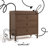 Rio 3 Drawer Chest with Removable Changing Topper-121672541