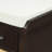 Rustic Storage Bench With 3 Drawers And 3 Rattan Baskets-126843180