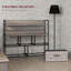 Addan 98cm W 5 - Drawer Chest of Drawers