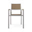 Chaises en bois de corail Cape et corail [ensemble de 2 pièces]