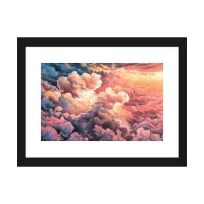 " Warm  Clouds " Watercolor Painting