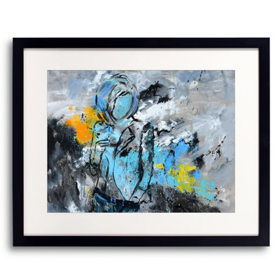 «Abstract 8871502» par Pol Ledent - Peinture encadrée