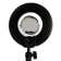 8-inch Desktop Studio Ring Light with Phone Stand, Remote, Swivel LED Makeup Mirror and Lights
