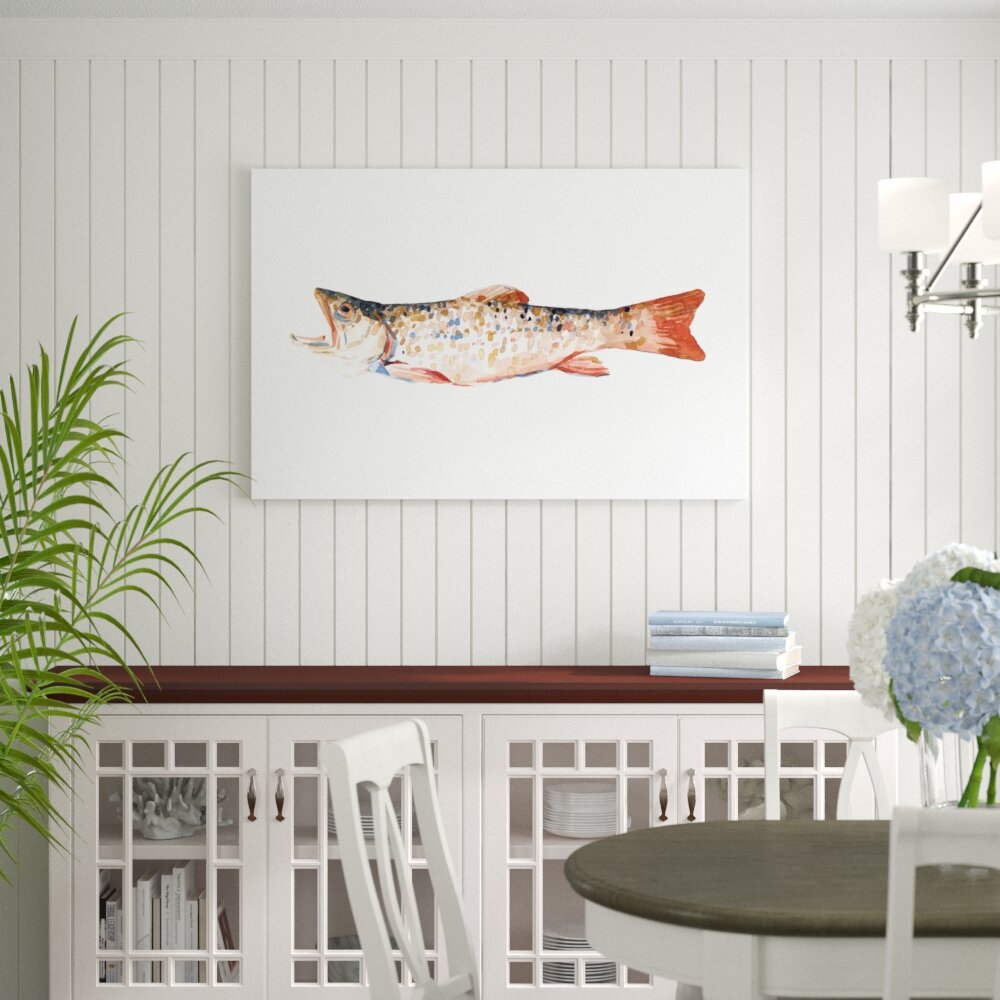 Leinwandbild "Freckled Trout I" von Emma Scarvey