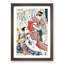 Three Actors by Utagawa Toyokuni - Picture Frame Painting Print-55611671-55611670