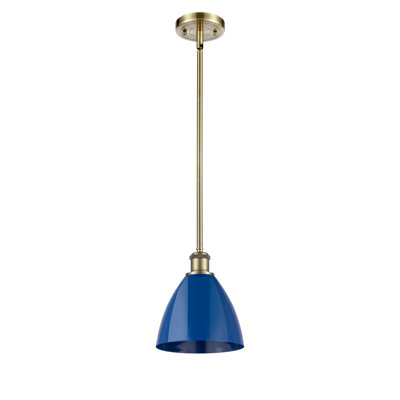Luminaire suspendu conique à 1 lumière
