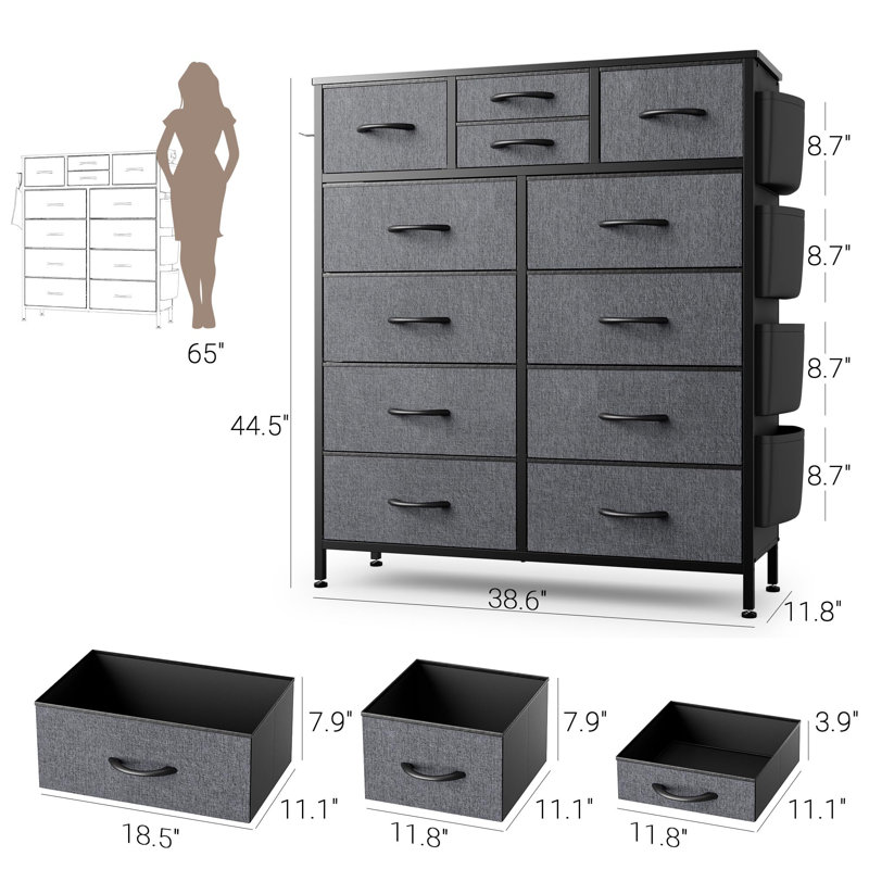 Commode Buono, Gris