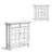 Acadian 36"W Solid Wood Transitional Entryway Storage Cabinet with Drawers, Glass Doors and Adjustable Shelves-2138030121