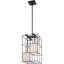 Lustre rectangulaire à 4 lumières DEL Barbur