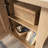 Night Stand, Brown Finish