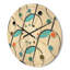 Solid Wood Wall Clock-63891402