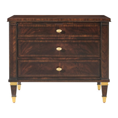 Marlborough By Alexa Hampton 3 - Drawer Nightstand