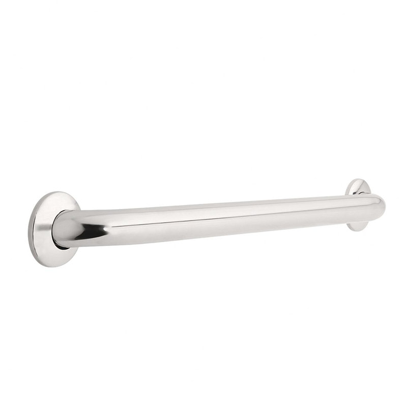 Concealed Mounting Grab Bar, 24", Stainless