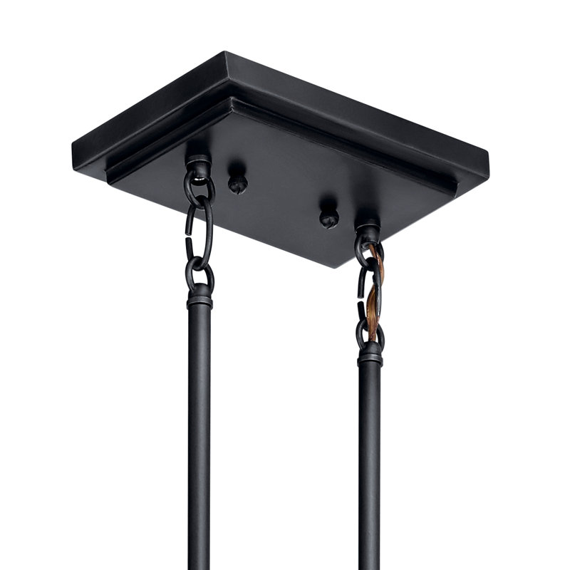 8 - Light Kitchen Island Pendant, Black