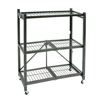 Origami 3-Shelf Storage Rack & Wheels