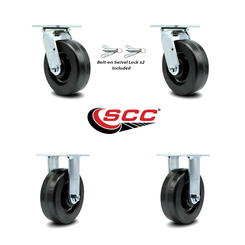 4-Piece Phenolic Caster Set