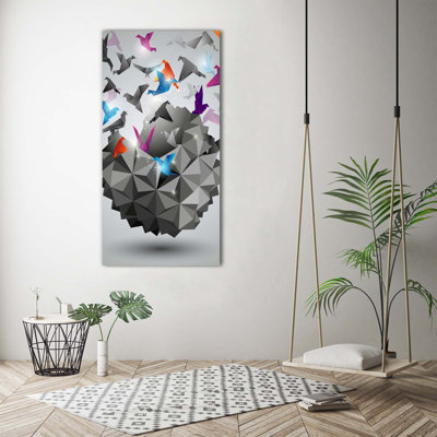 Paper Freedom - Wrapped Canvas Print