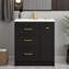 Meuble-lavabo 30 po avec lavabo en céramique-466885326