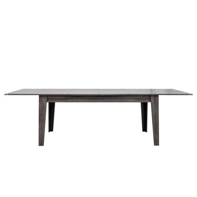 Table de salle à manger, grande table de cuisine extensible de 106,3 po