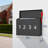 Wall Mounted Mailbox With Red Flag
