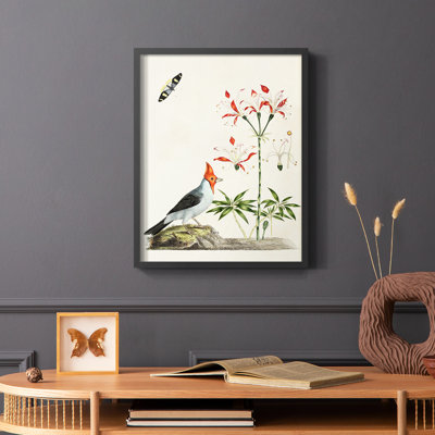 Bird in Habitat I, reproduction encadrée - bois massif