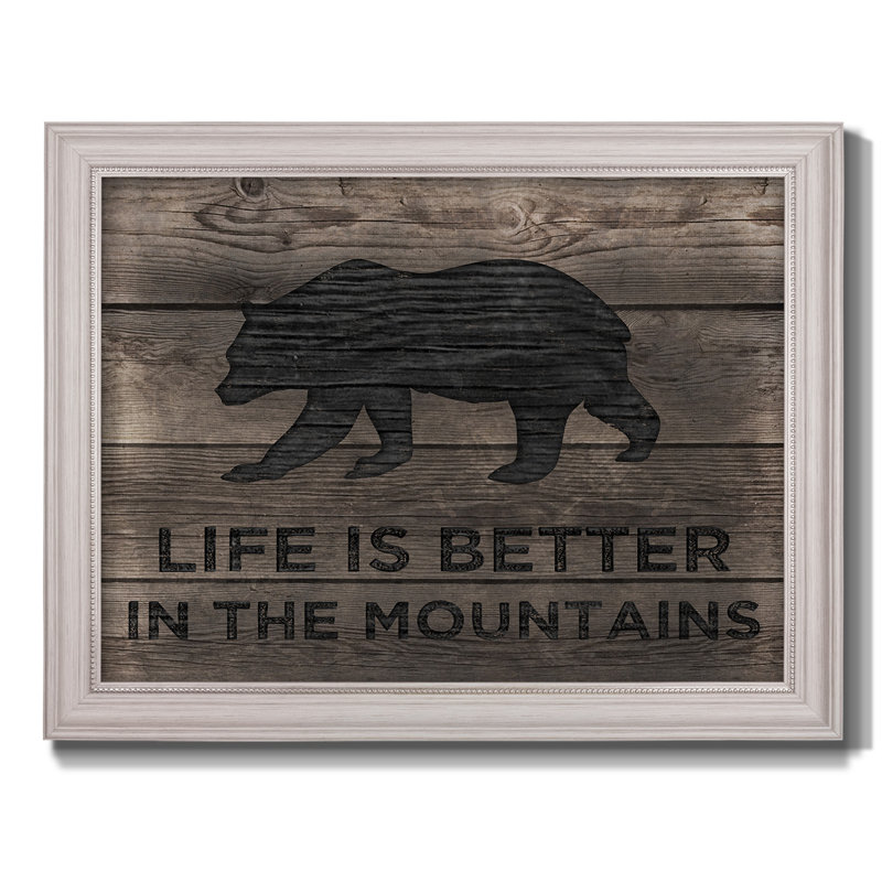 Esmai Better In The Mountains, reproduction d'art sur toile, H 21 po x l 25 po x P 2,5 po