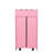 Fashionable Salon Cabinet For Items - 2 Drawers And 1 Modern Pink Cosmetic & Option