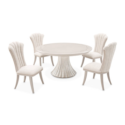 Fantosini Silver 5-piece Dining Room Set