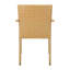 Chaise d'appoint rembourrée Artura H 16 po