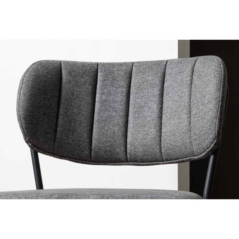 Braidon Upholstered Counter Stool with Metal Frame