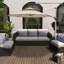 Parasol en porte-à-faux 118,11 po Romalda