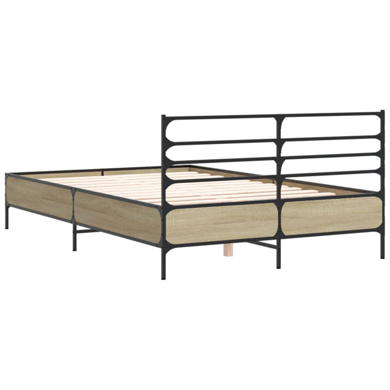 Achillefs Bed, Sonoma Oak, Small Double (4')