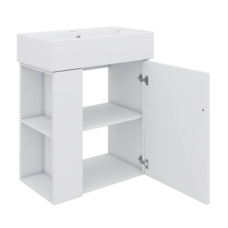 Meuble-lavabo mural 21,6 po