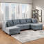 Chaise sans accoudoirs en tissu 1pc-182798589
