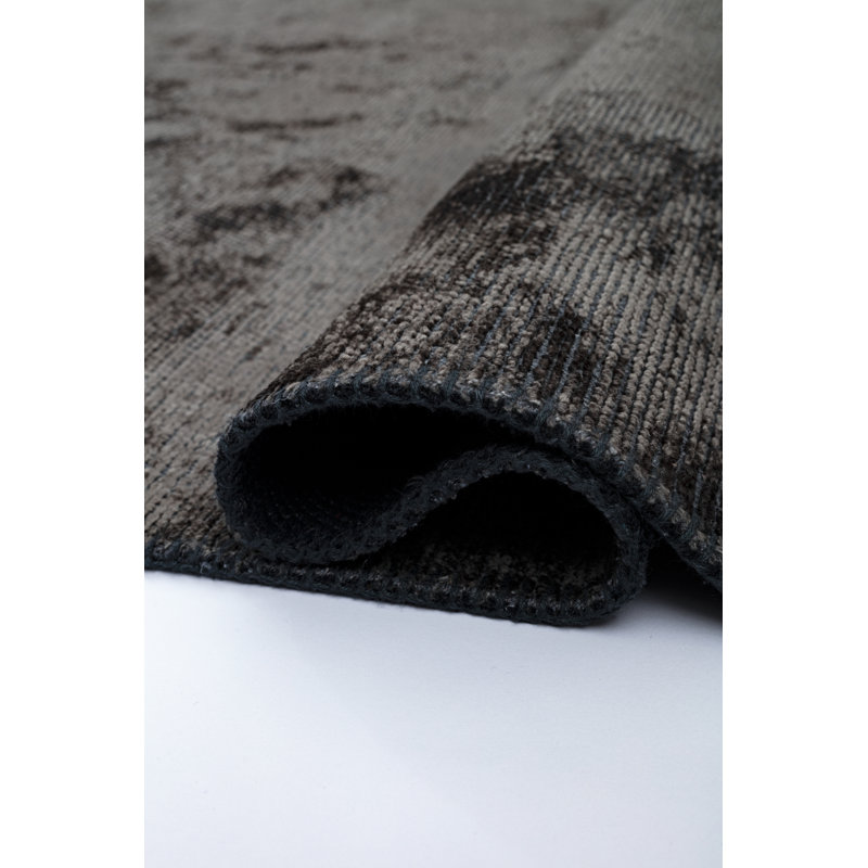 Rapture Gray Luxury Area Rug, Rectangle 7'10" x 11'2"