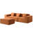 Boneless Compression 112.1'' L shape modular sectional sofa-1822082508