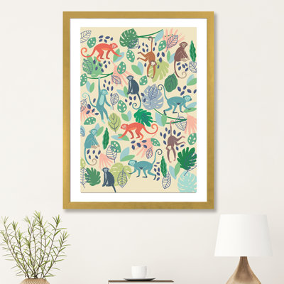 «Jungle Chums IV» par Ninola Design - reproduction d'art