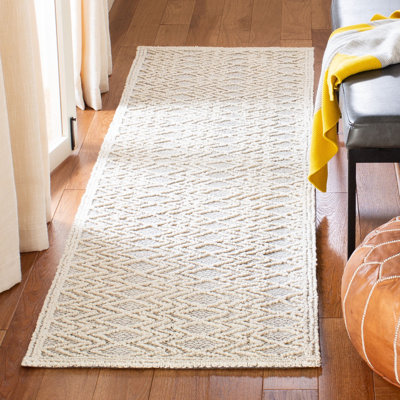 Hamlin Trace Hand Tufted Wool Geometric Rug