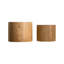 Ensemble de 2 tables basses gigognes