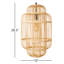 Luminaire suspendu cage 1 lumière Lionel