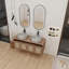Meuble-lavabo flottant avec lavabo en céramique