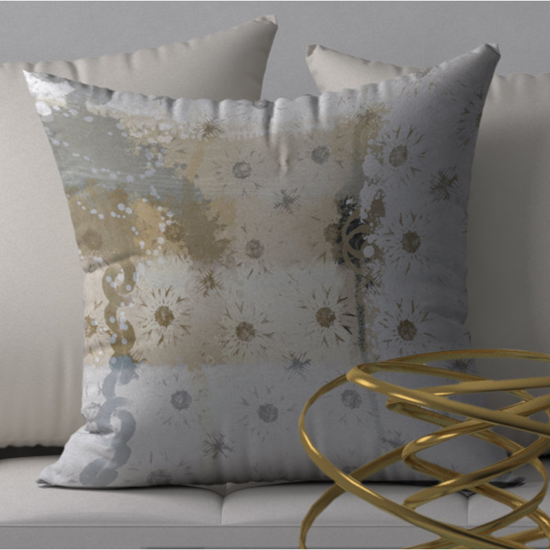 Housse de coussin décorative carrée « 20th Century Legend »/insert, 18 po x 18 po