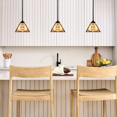 Mini-luminaire suspendu en verre coloré Fine Art Lighting